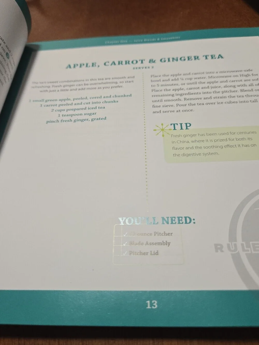 Ninja Breakthrough Blending Cookbook - Green, White & Red Cover